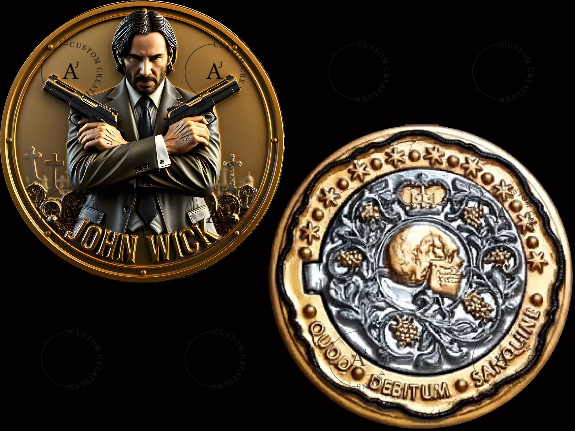 John wick coin - Etsy 日本