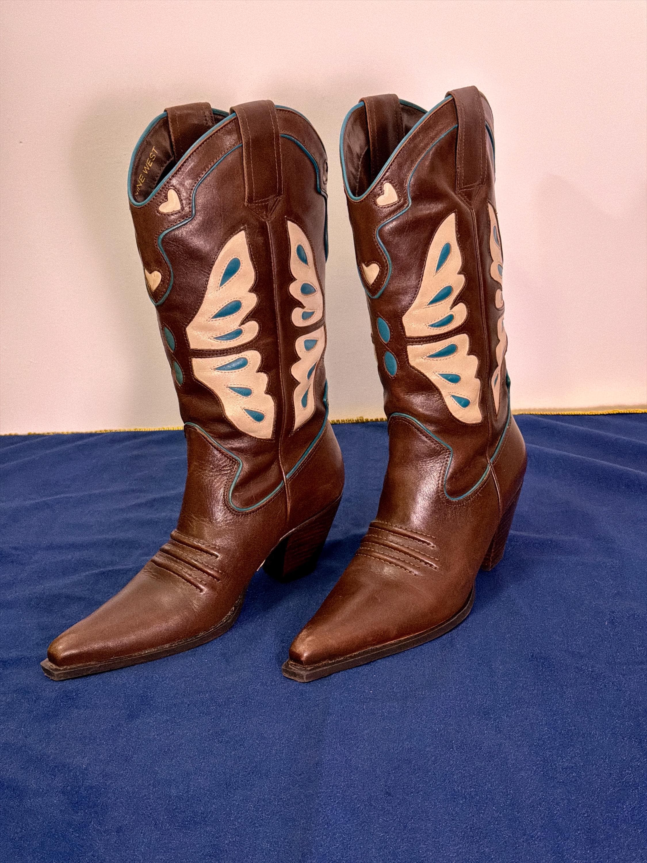 Size 9 Vintage Cowboy Boots - Etsy