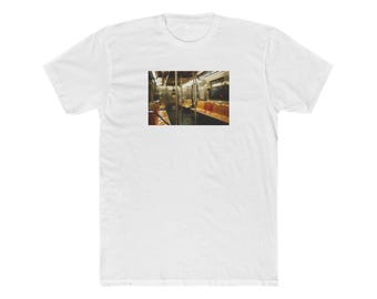 NYC Subway Unisex Baumwoll-Crew-T-Shirt