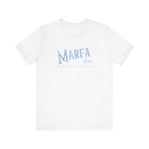 Marfa Unisex Jersey Short Sleeve Tee