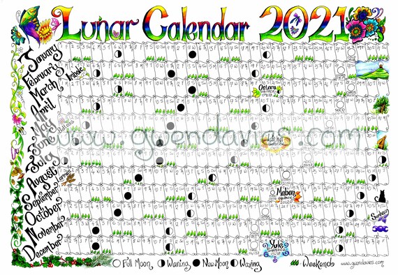 2021 pagan and wiccan calendar