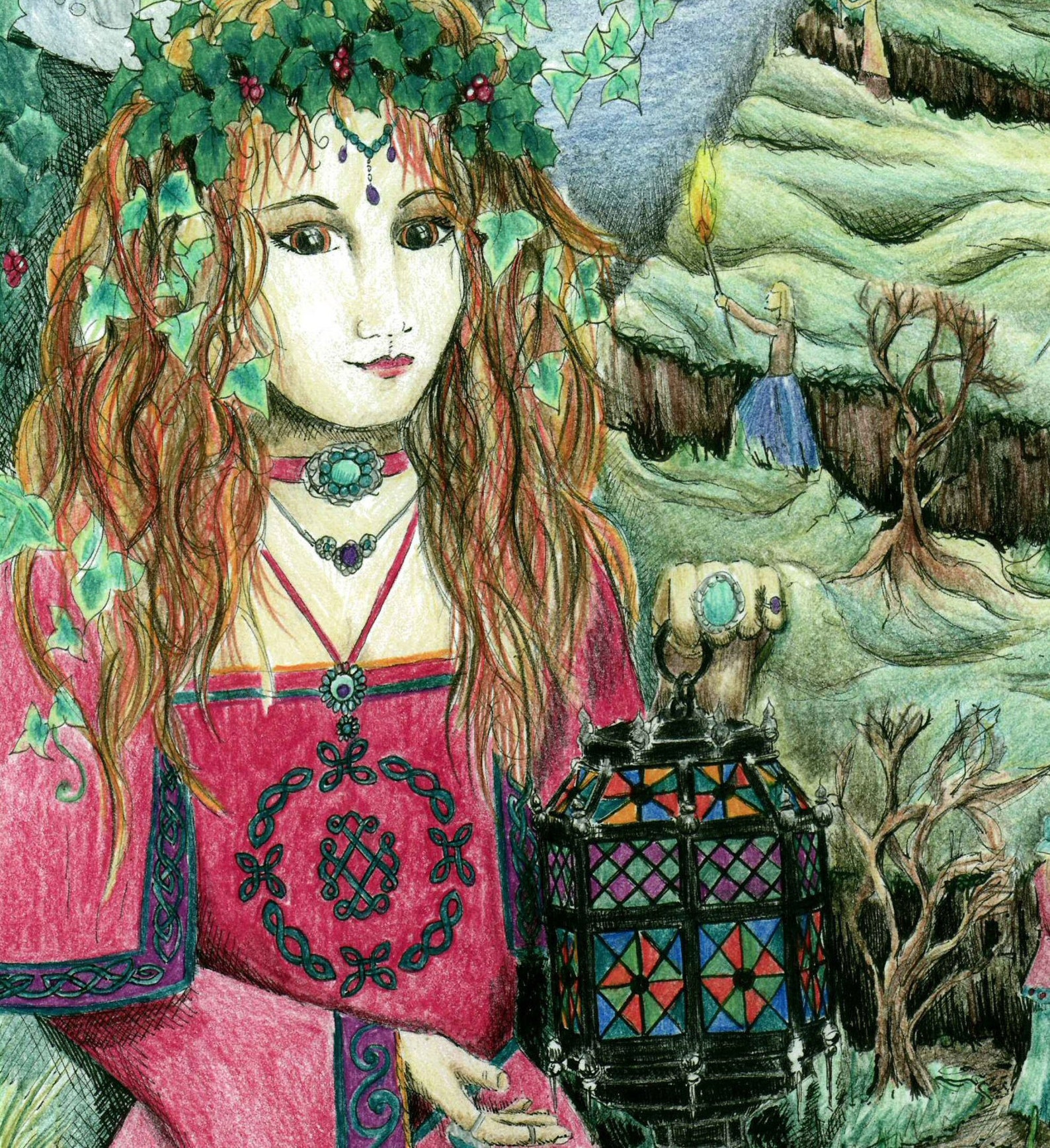 6 bring the Light' Christmas Yule Winter Solstice Etsy