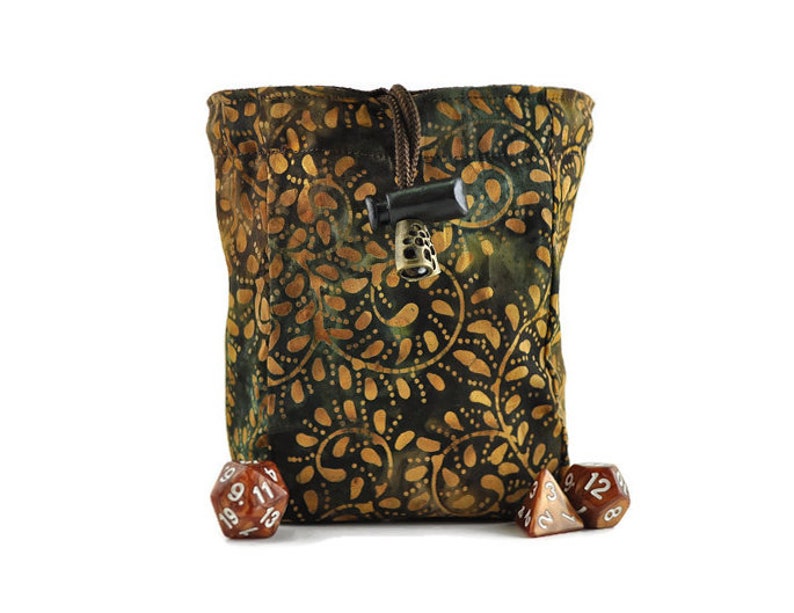 Fox Dice Pouch Role Playing Games Dice Bag Board Game Etsy
