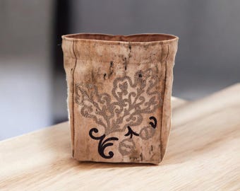 Bolsa para dados con diseño de roble y bellotas, bolsa de otoño, juego de rol de mesa