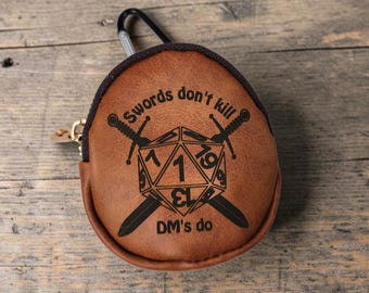 Keychain dice bag, TTRPG, compact