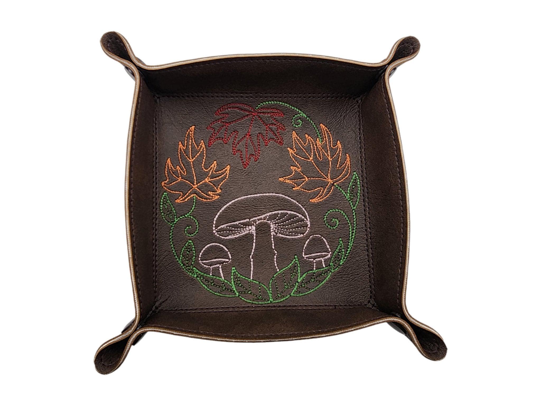 Mushroom dice tray, TTRPG, role playing, board game accessory. dnd