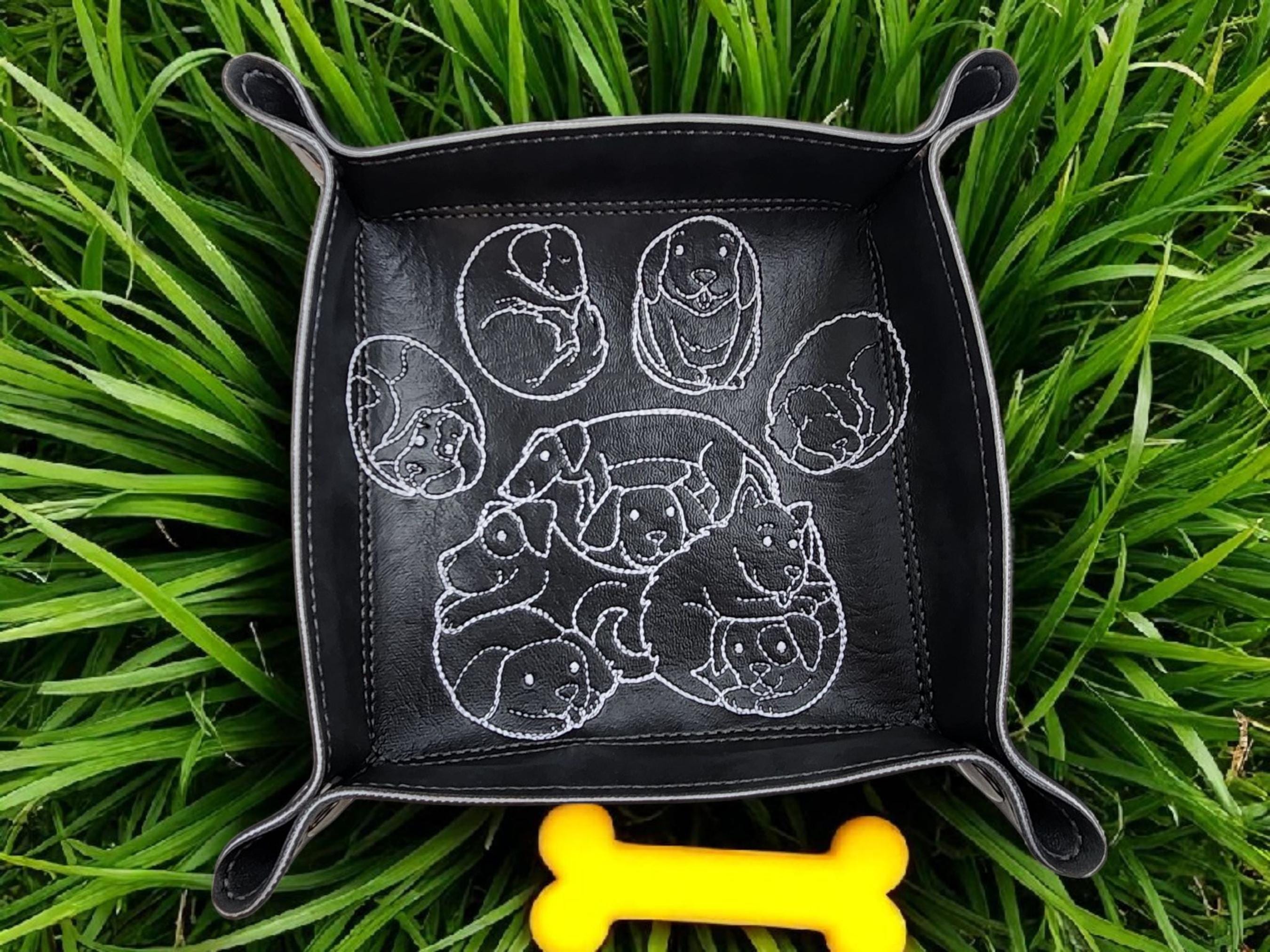 Set De 10 Dés à Motifs Pattes De Chat – En Résine, Pour Jeux De Société, Camping Ou Déco