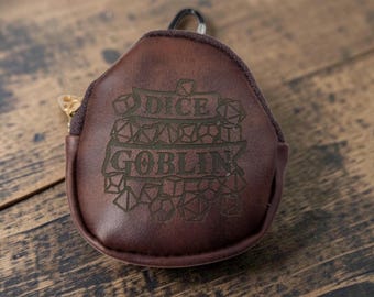 Keychain dice bag, TTRPG, compact