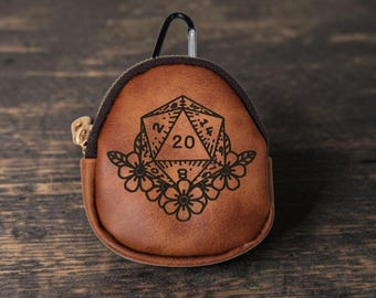 Keychain dice bag, TTRPG, compact