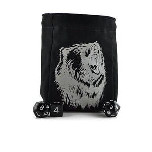 Woreczek na kostki Raging Bear, gry planszowe, TTRPG, dodatek do gier planszowych