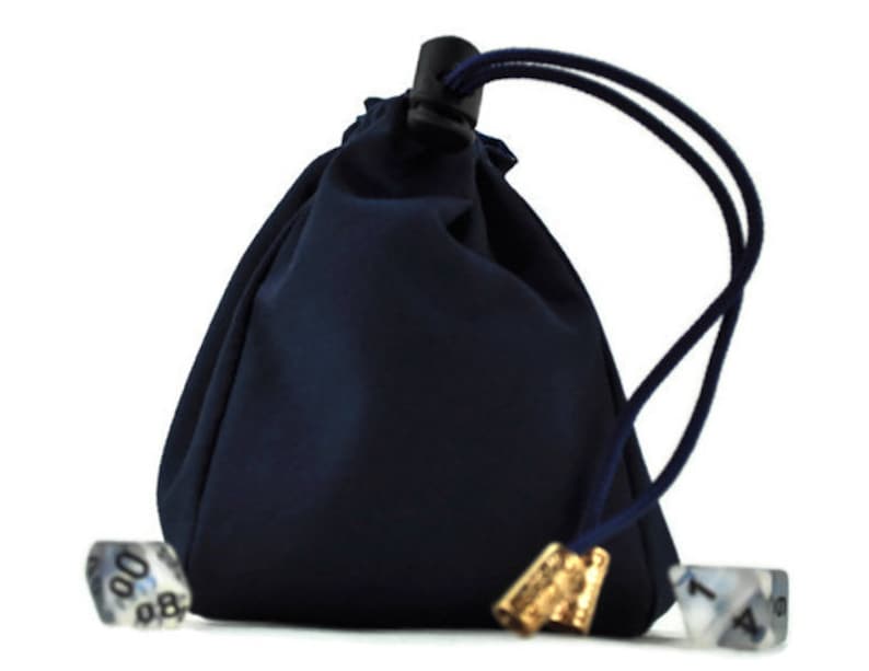 Swirl of stars dice bag, TTRPG image 4