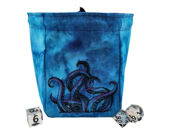 Tentacle dice bag, TTRPG dnd