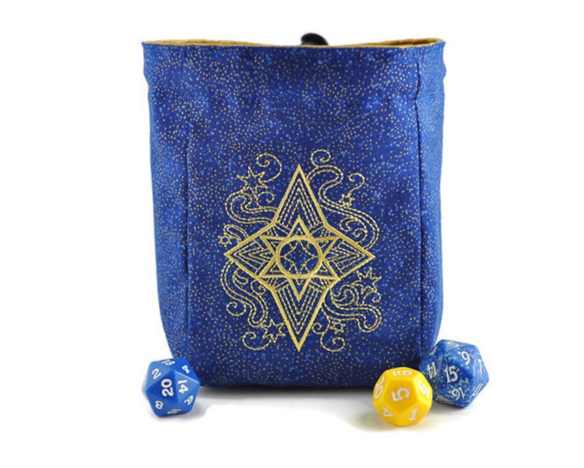 Summer Night Sky Dice Bag Tabletop Game Pouch Etsy