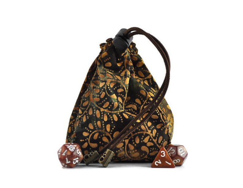 Fox Dice Pouch Role Playing Games Dice Bag Board Game Etsy