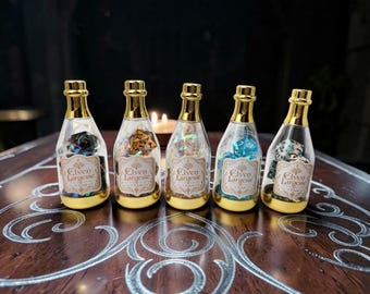 Elven bubbly dice gift set, TTRPG