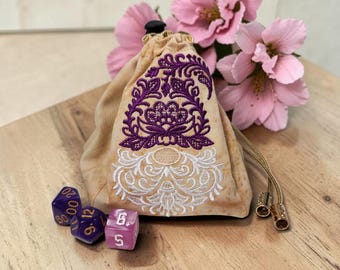 Sac de dés Gnome, jeux de table, jeux de dés