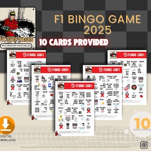 F1 Bingospel - Formule 1 2025