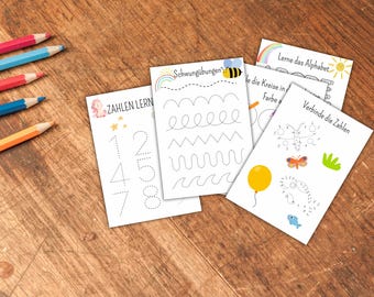 ejercicios preescolares