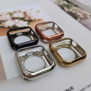 Étui luxueux pour Apple Watch série 11/10/9/8/7/6/5/4/3/SE/SE 2/SE 3/Ultra/Ultra 2/Ultra 3 iWatch 38 40 41 42 44 45 46 49 mm Visage