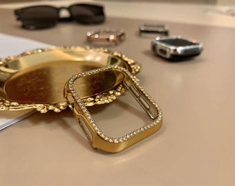 Custodia di lusso per Apple Watch Series 11/10/9/8/7/6/5/4/3/SE/SE 2/SE 3/Ultra/Ultra 2/Ultra 3 iWatch 38 40 41 42 44 45 46 49 mm Quadrante dell'orologio