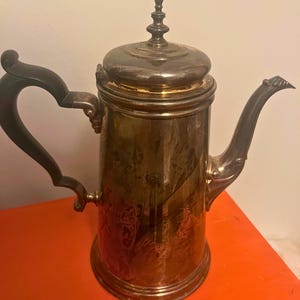 Antik Oneida silverpläterad tekanna