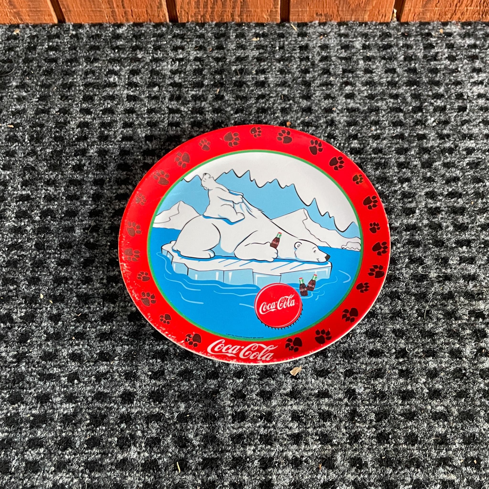 Coca Cola Plastic Plates - Etsy