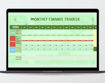 Personal Finance Tracker Template