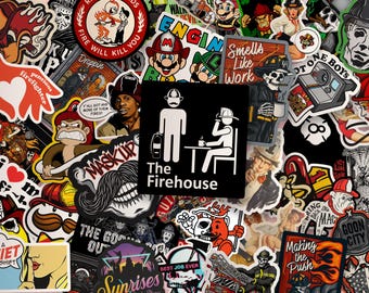 Feuerwehrmann Aufkleber | Feuerwehr Vinyl Aufkleber | Notfallrettung EMT Feuerwehrauto Aufkleber | Sarkastische Notfallrettung EMT
