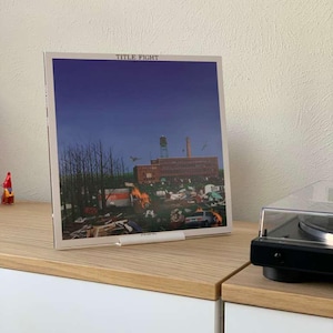 Vinyl record stand display