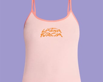 Latina Foreva embroidered tank