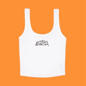 Karol G “Latina Foreva” embroidered tank