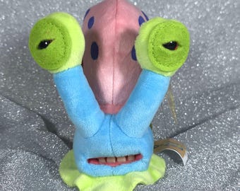 Spongebob Squarepants Gary Fuggler Keychain 5" Plush Toy Collectible