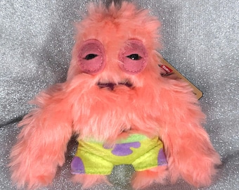 Spongebob Squarepants Patrick Fuggler Keychain 5" Plush Toy Collectible