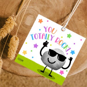 You Rock Thank You Tags You Totally Rock Remerciements des employés Cadeaux de remerciement pour le personnel Bonbons rock Chocolat Rocks Bureau de la musique Cadeaux d'entreprise
