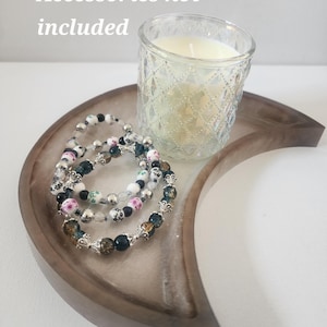 Moon tray, trinket dish