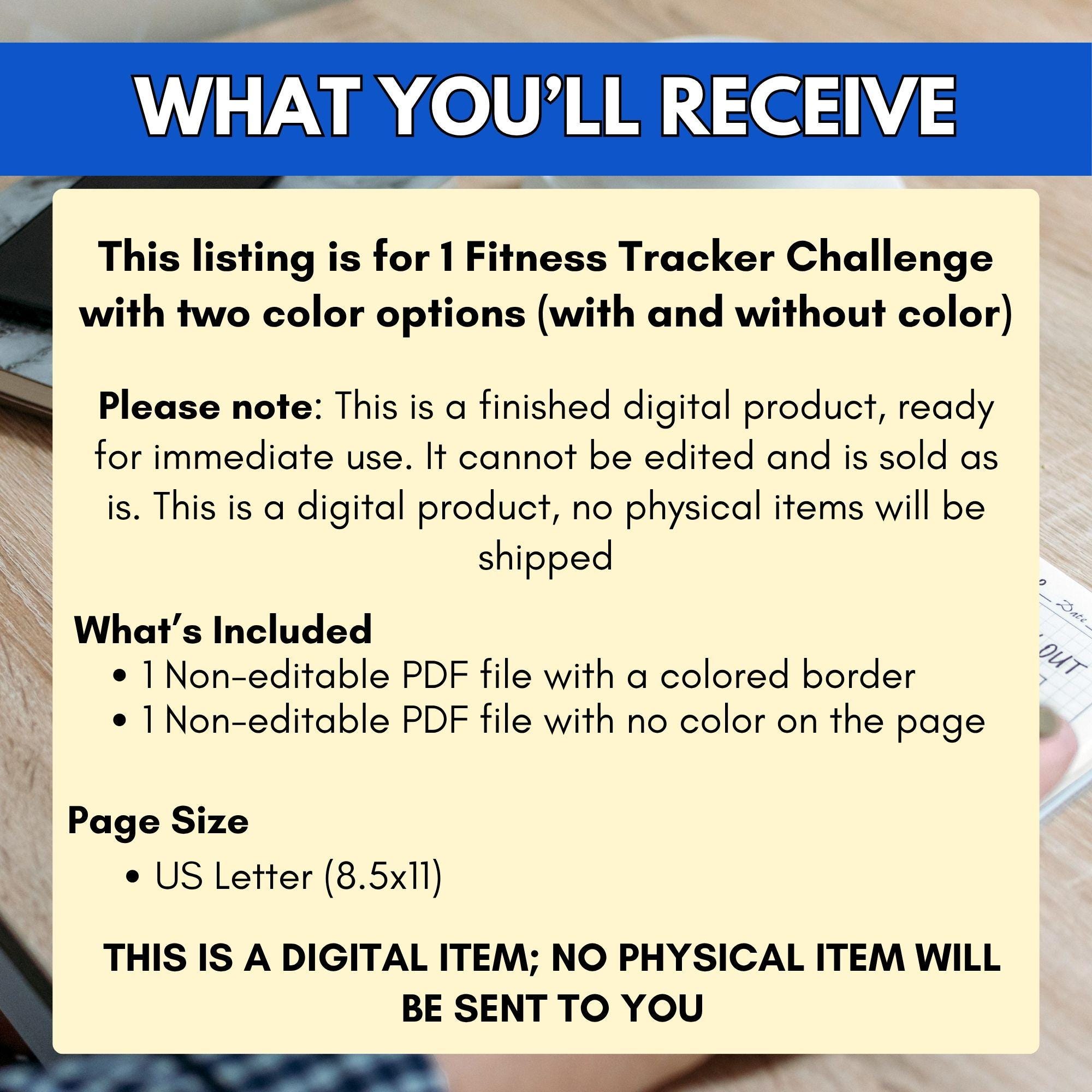 50 Mile Tracker, 50 Mile Challenge, Walking Tracker, Running Tracker ...