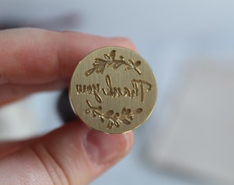 Self Adhesive Wax Seals - set of 9 - “Thank You”