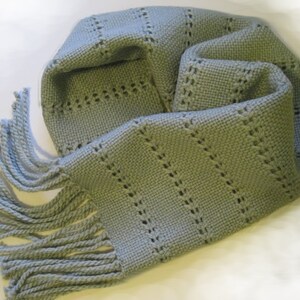 Leno Lane Scarf Rigid Heddle Loom PDF Pattern image 3