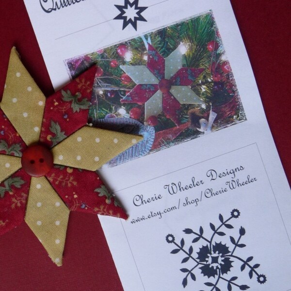 Quilted Ornaments Etsy