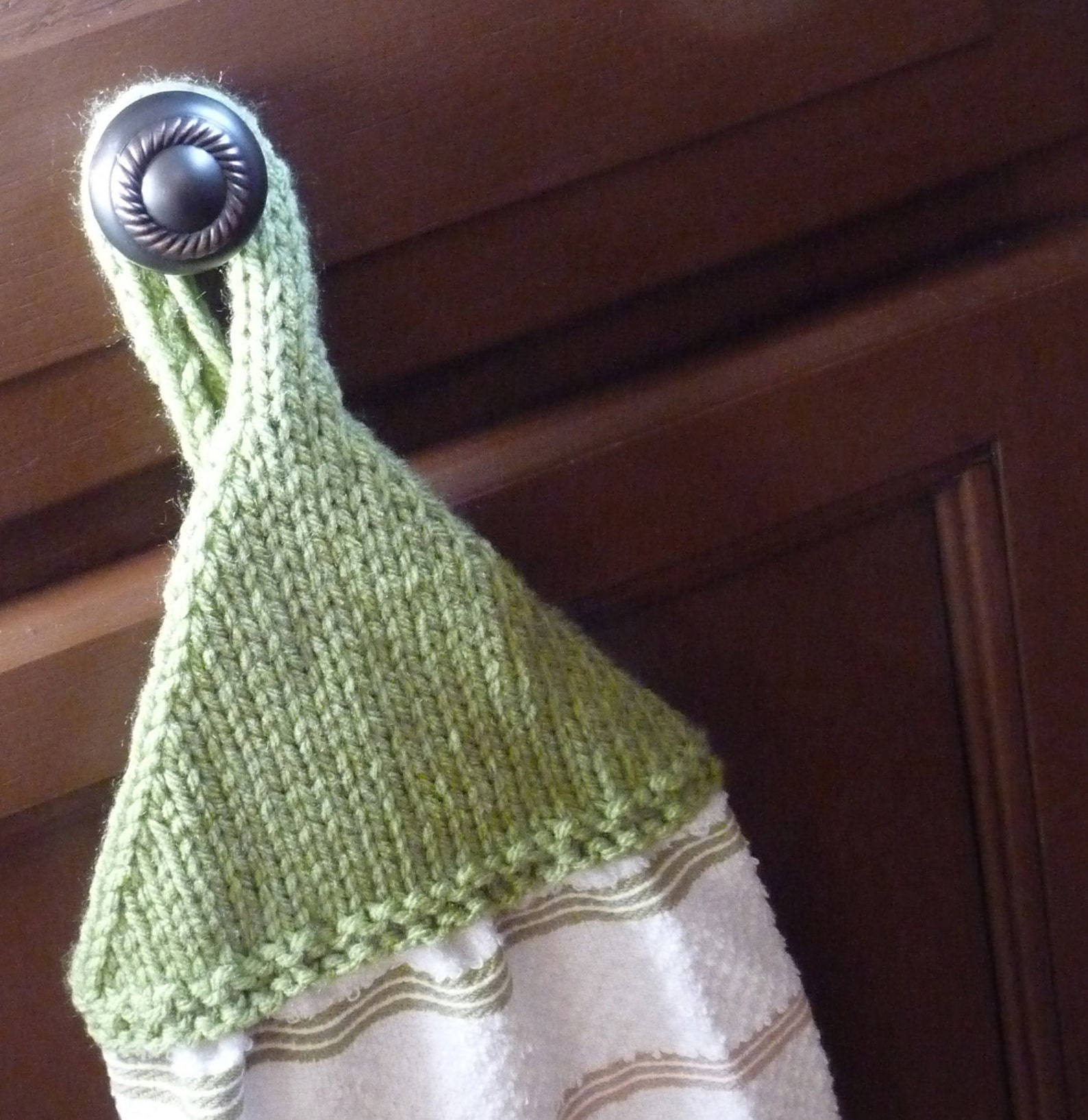 PDF Towel Topper Knitting Pattern Etsy