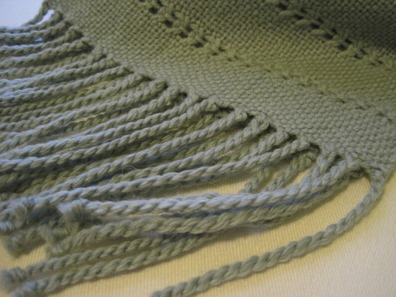 Leno Lane Scarf Rigid Heddle Loom PDF Pattern image 2