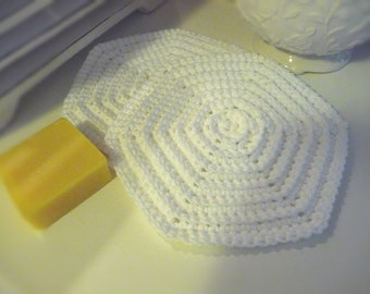 Hexagon Dishcloth Crochet PDF Pattern