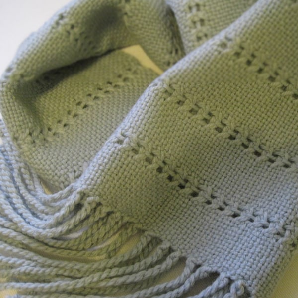 Leno Lane Scarf Rigid Heddle Loom PDF Pattern