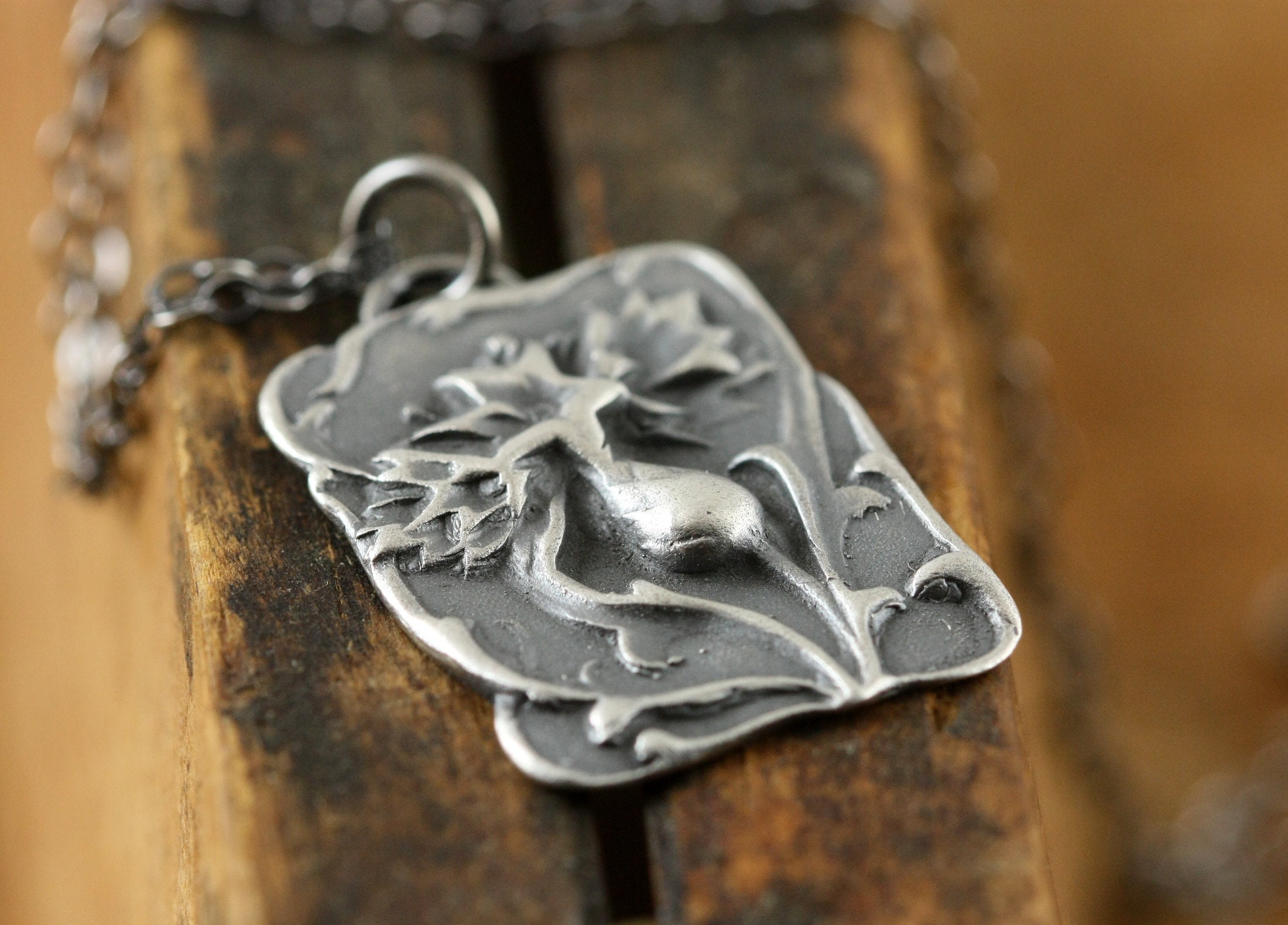 Scottish Thistle Necklace Highland Scots Jewelry Symbol of Etsy