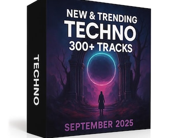 Paquete esencial para DJ de techno – Septiembre de 2025: ambiente de club y festival underground / Descarga digital