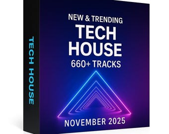 Tech House DJ Essentials Pack – november 2025 Underground Groovy Beats & Club Vibes | Digitale download