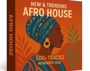 Afro House DJ Essentials-pakket – november 2025 Festival Club Vibes | Digitale download