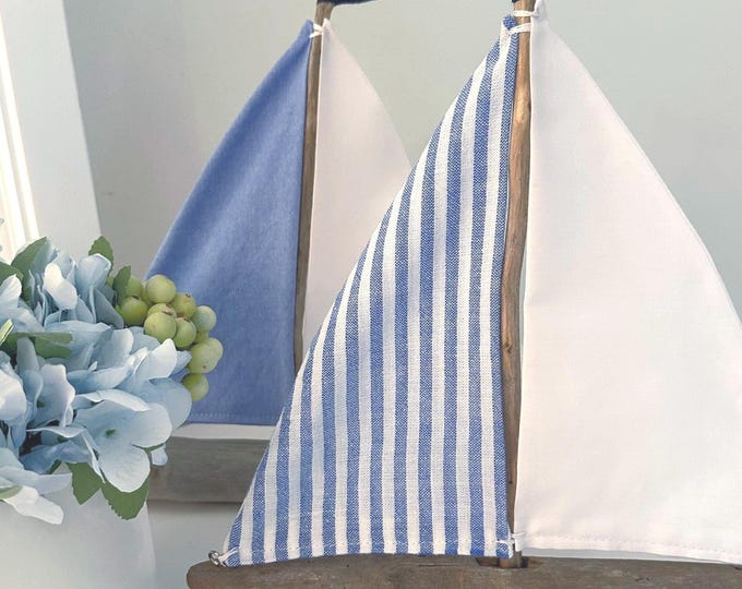 Blue & White Sailboat - “The Nantucket”