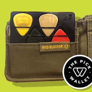 Plektrum Halter - Plektrum Halter - E-Gitarren Zubehör, Musik Geschenk, Geschenk für Ihn, Papa Geschenk, Plektrum Aufbewahrung