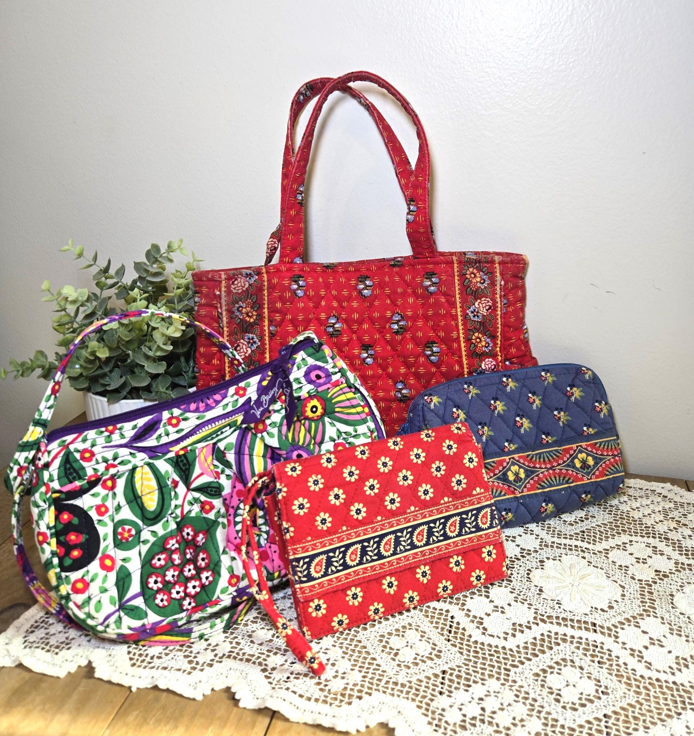 Vera Bradley Red - Etsy